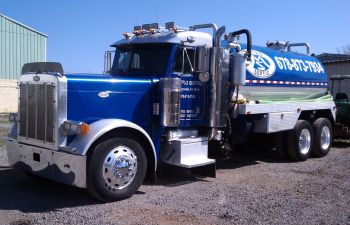 Septic Tank Pumping Truck in Cartersville GA