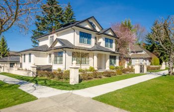 A residential house in suburbs.